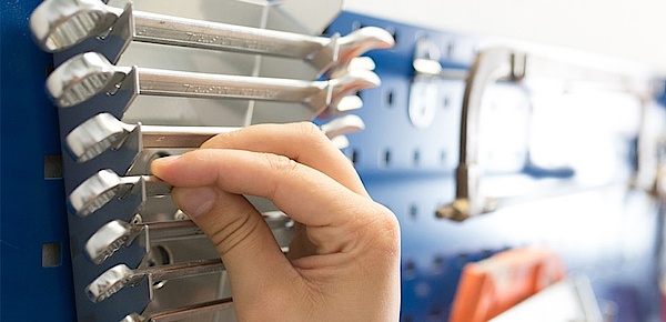 Werkstatt bei Elektro Auer in Oberickelsheim