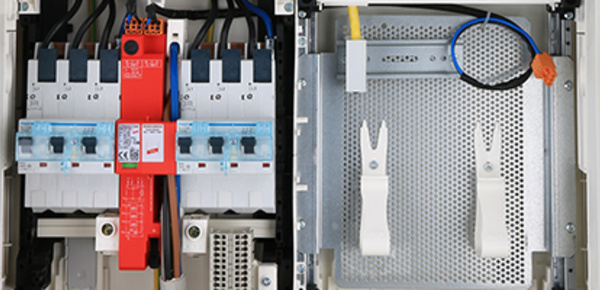 Hausanschluss, Zähler und Unterverteiler bei Elektro Auer in Oberickelsheim